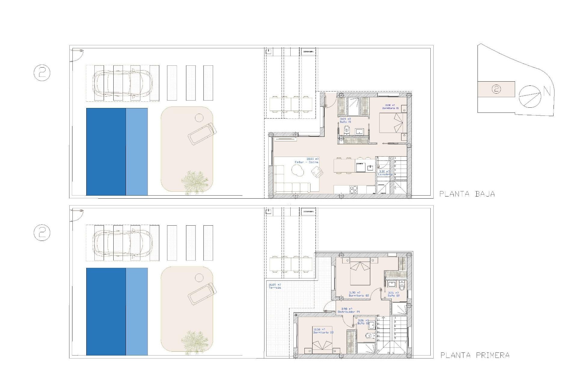 Nueva construcción  - Villa - San Pedro del Pinatar - Centro