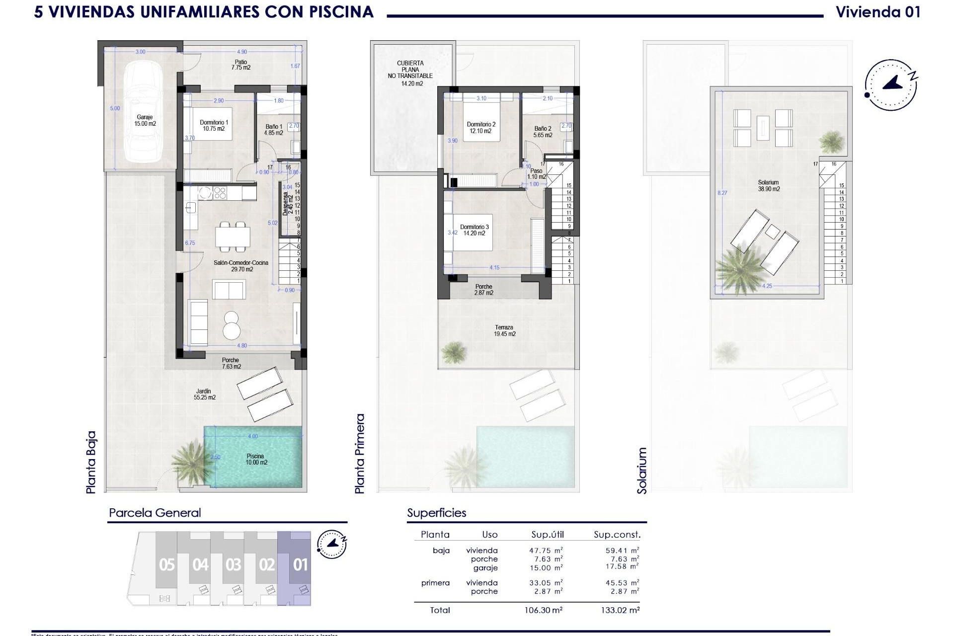 Nueva construcción  - Villa - San Pedro del Pinatar - Polideportivo