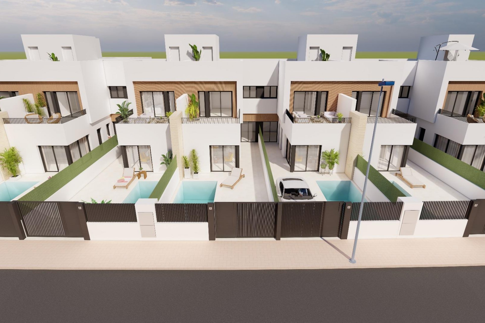 Nueva construcción  - Villa - Santiago de la Ribera - Santiago De La Ribera