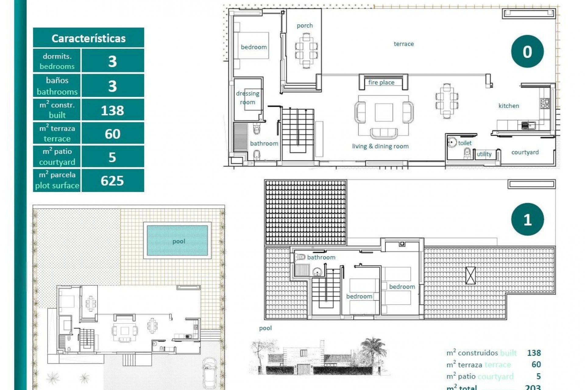 Nueva construcción  - Villa - Sucina - Peraleja Golf