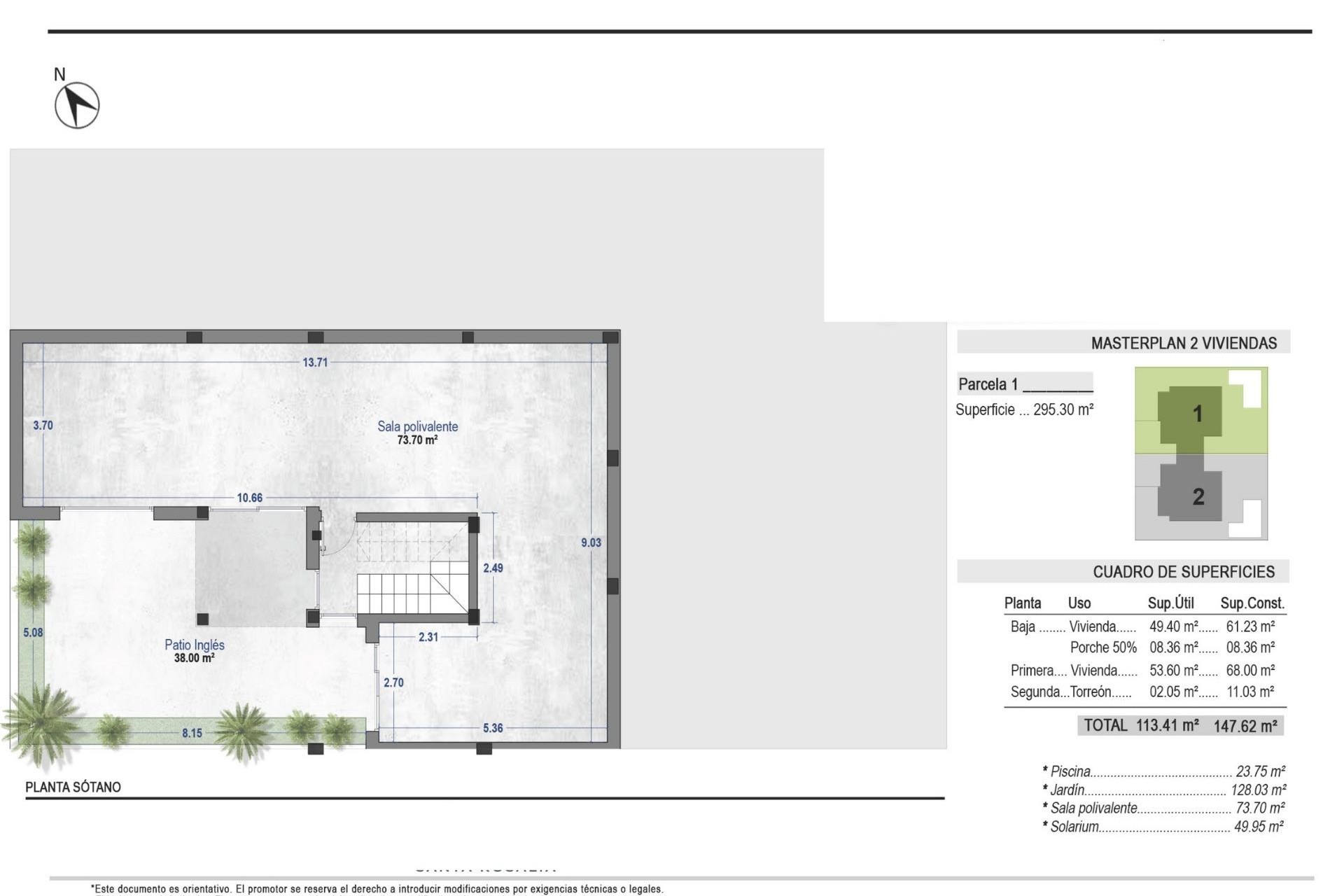Nueva construcción  - Villa - Torre Pacheco - Santa Rosalía