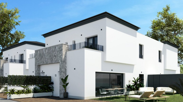 Quad House - New Build - Gran Alacant - Centro Comercial Ga