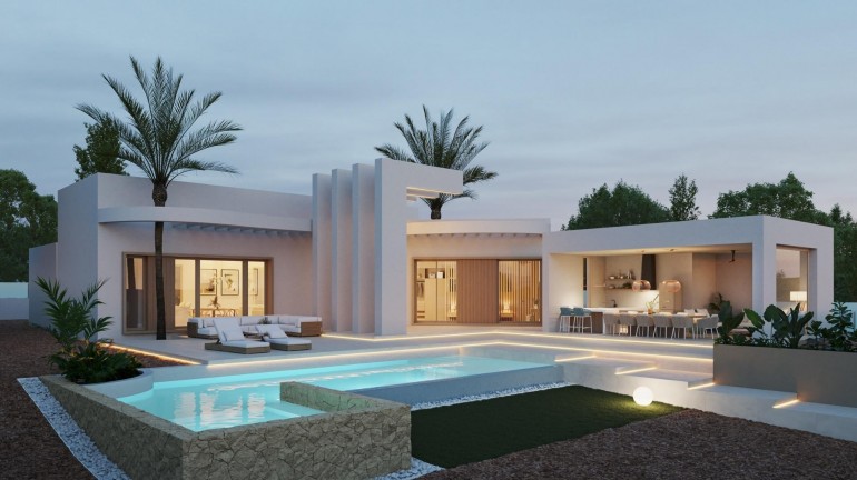 Villa - Nueva construcción  - Algorfa - Lomas De La Juliana