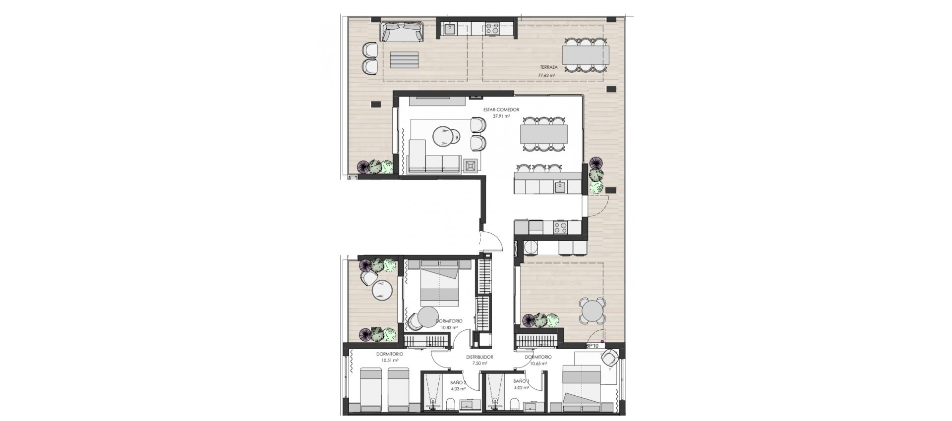 New Build - Penthouse - Santa Rosalía