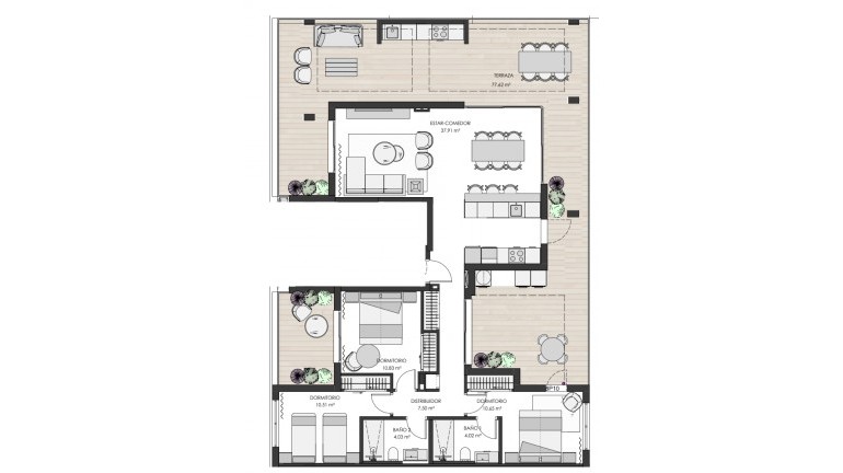 New Build - Penthouse - Santa Rosalía