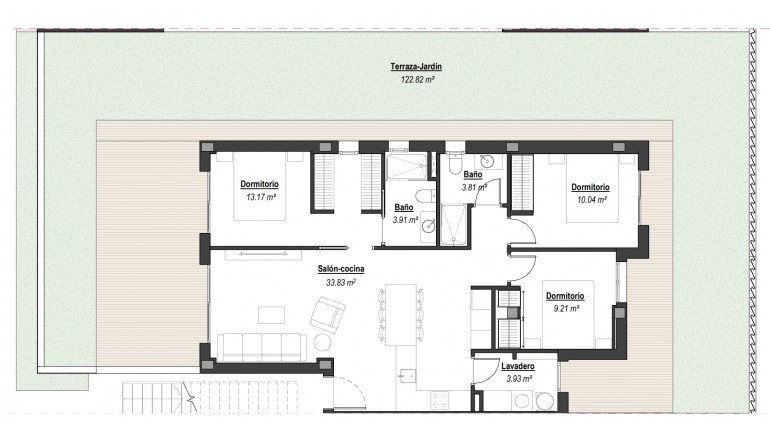 Nueva construcción  - Bungalow - Los Alcazares - La Serena Golf