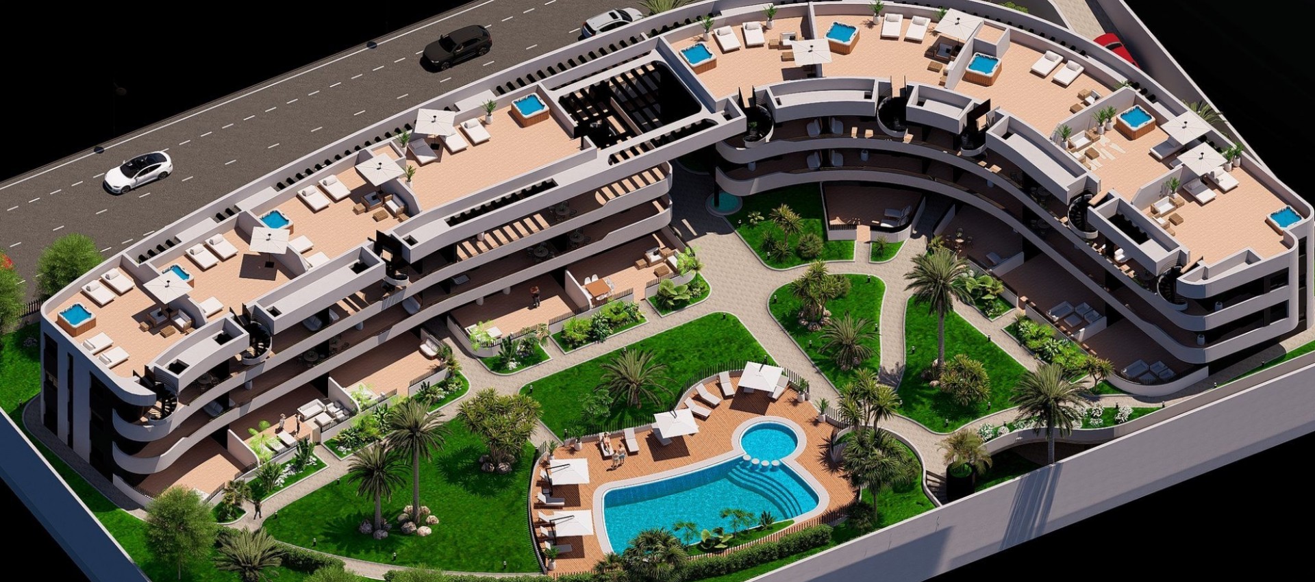 New Build - Apartment / flat - Los Alcazares - Serena Golf