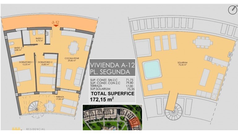 New Build - Apartment / flat - Los Alcazares - Serena Golf