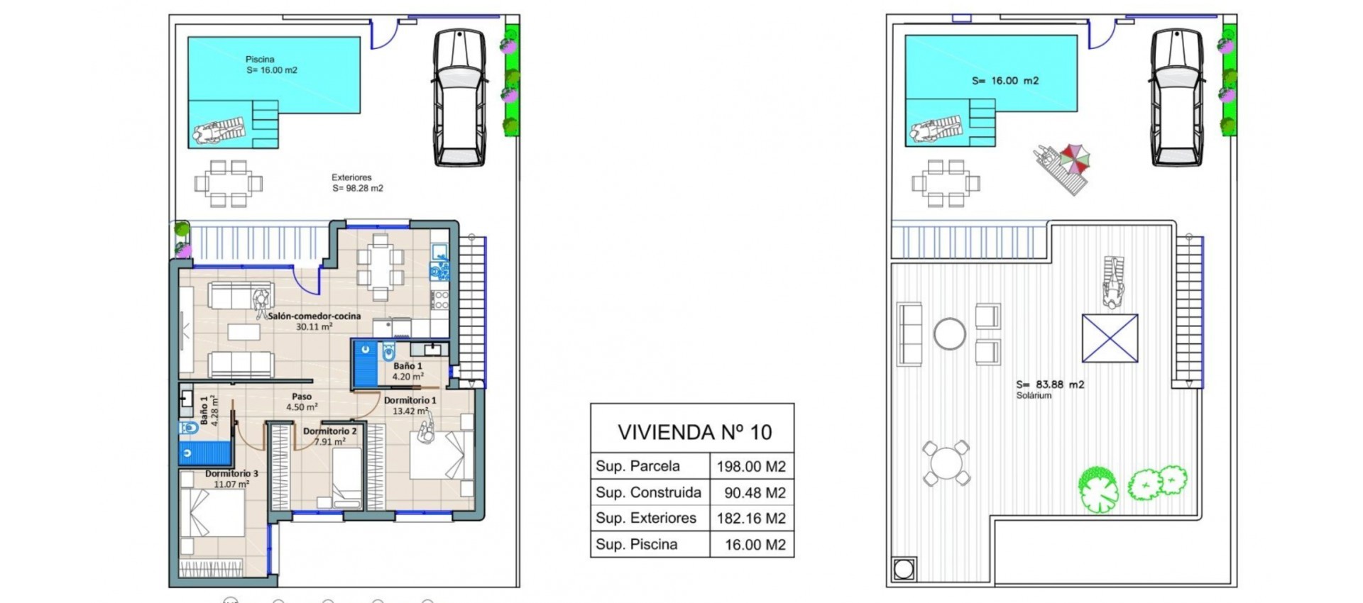 Nueva construcción  - Villa - Torre Pacheco