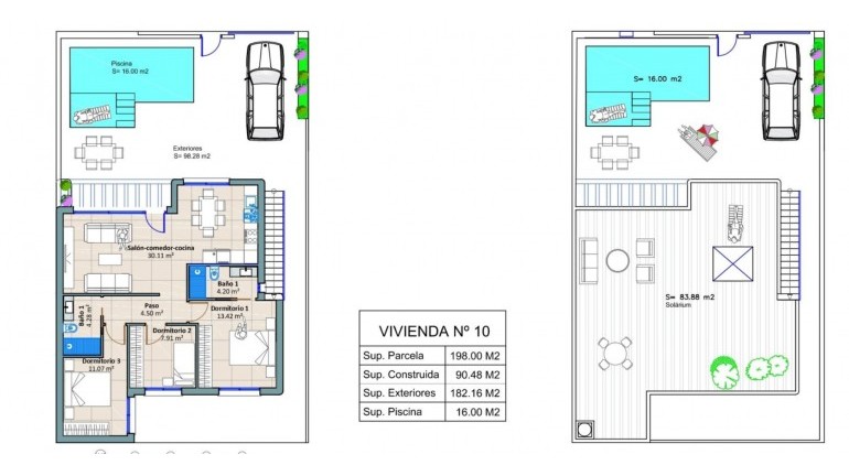 Nueva construcción  - Villa - Torre Pacheco