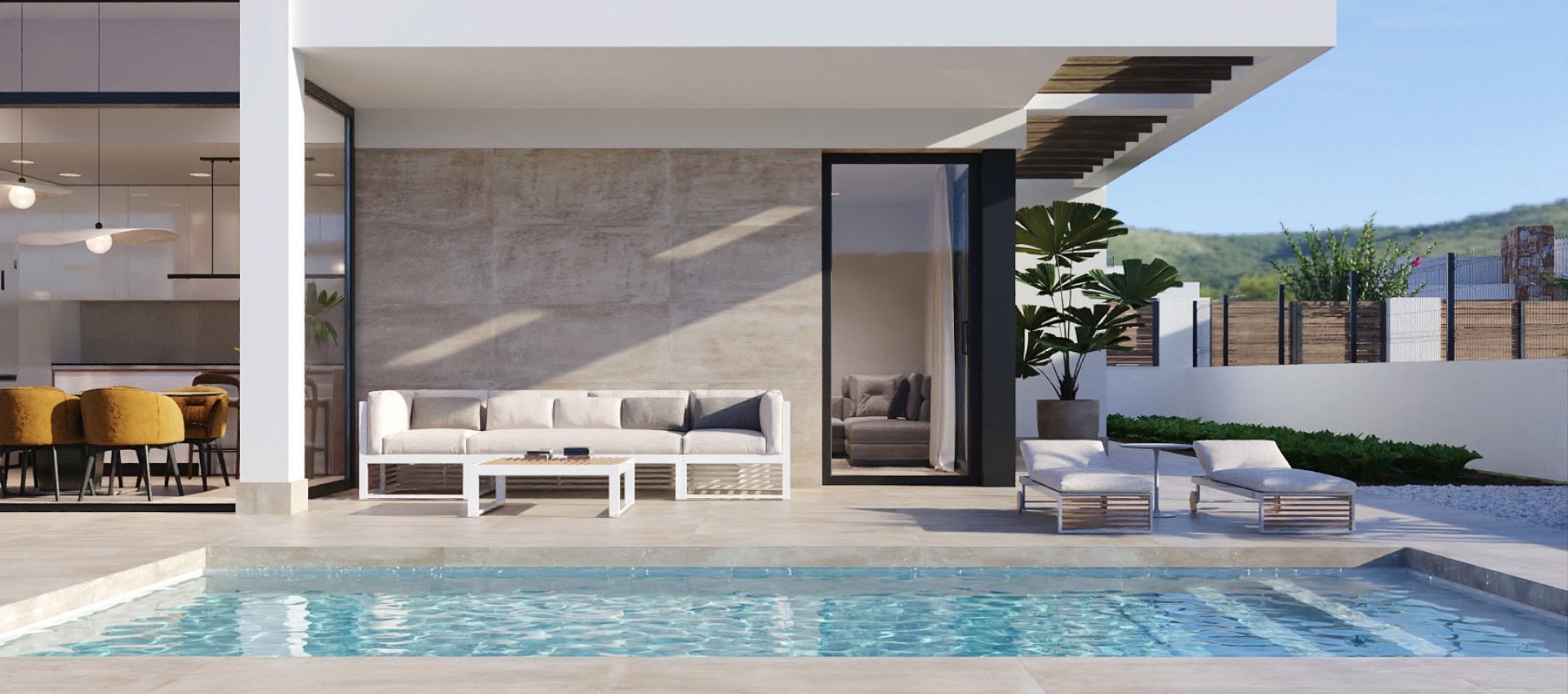 New Build - Villa - Fuente Álamo - Hacienda Del Álamo Golf