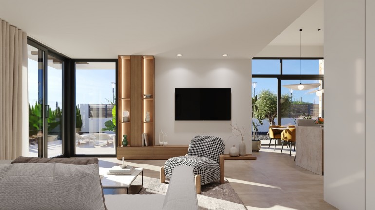 New Build - Villa - Fuente Álamo - Hacienda Del Álamo Golf