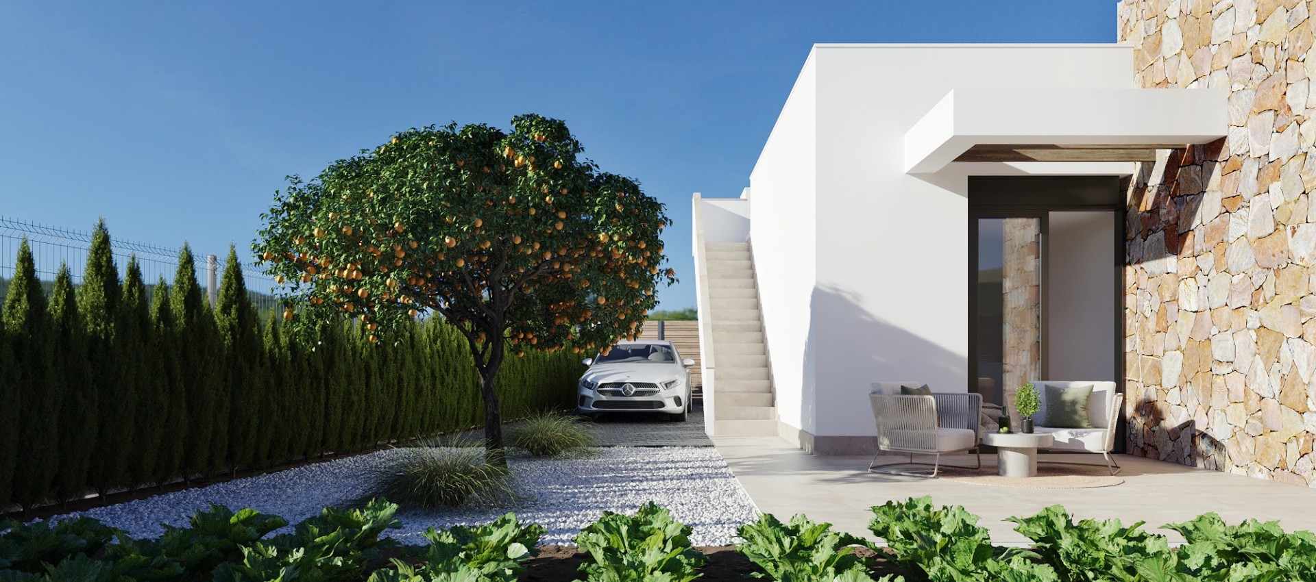 New Build - Villa - Fuente Álamo - Hacienda Del Álamo Golf