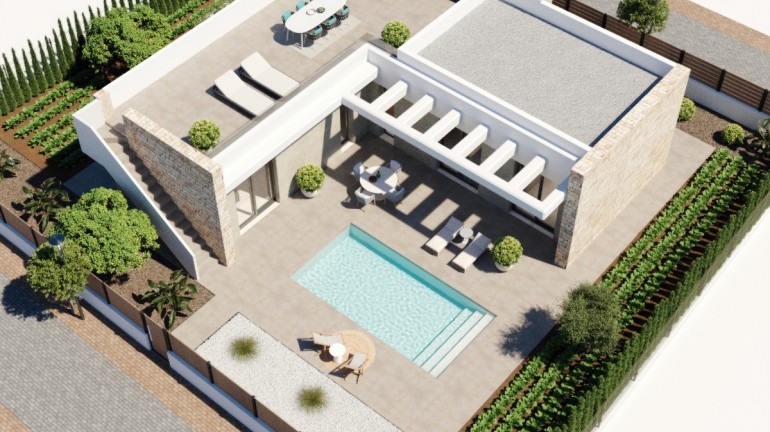 New Build - Villa - Fuente Álamo - Hacienda Del Álamo Golf