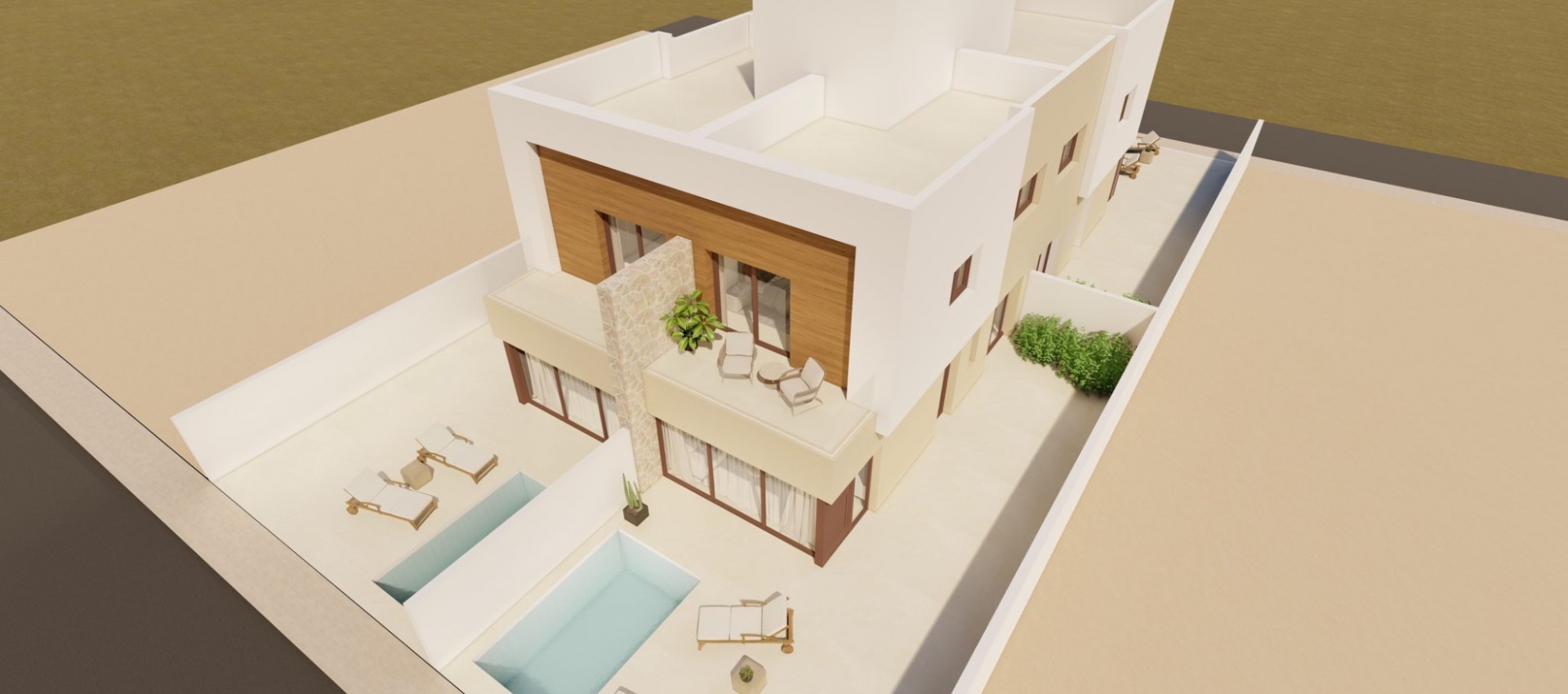 Nueva construcción  - Villa / Semi pareado - San Javier - Santiago De La Ribera