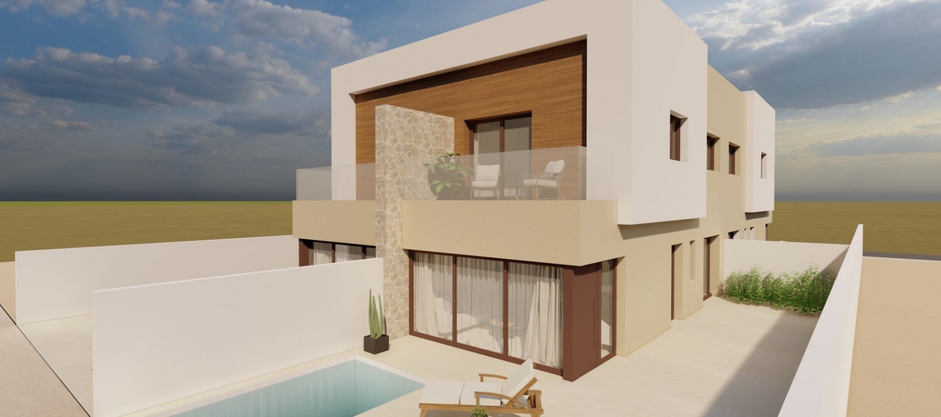 Nueva construcción  - Villa / Semi pareado - San Javier - Santiago De La Ribera