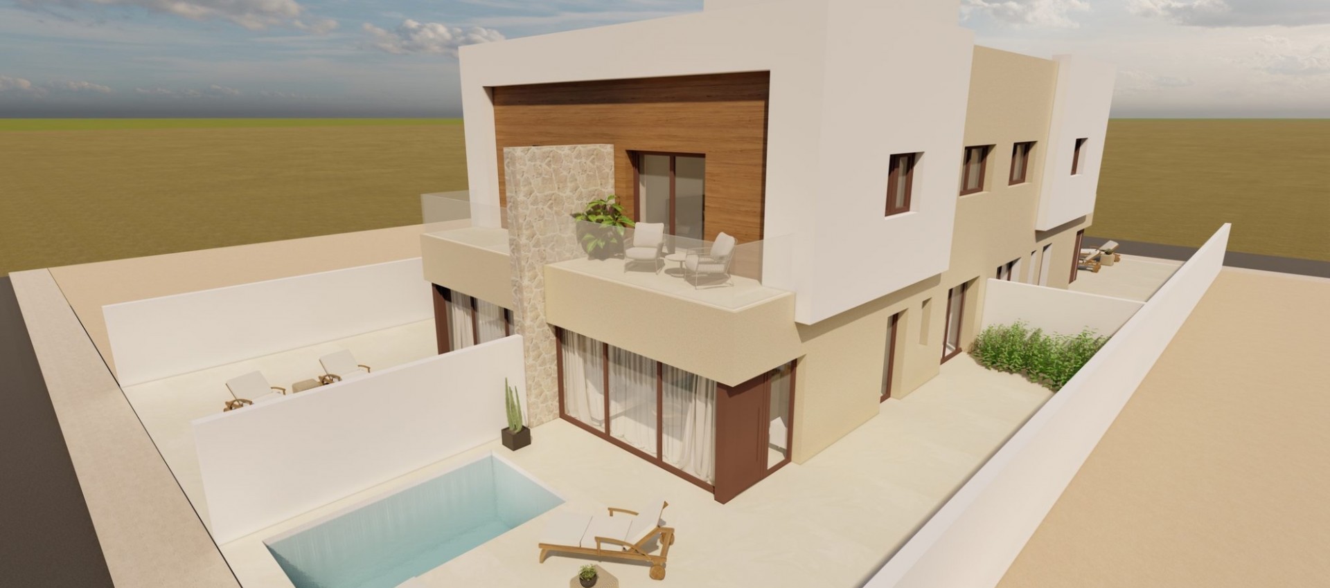 Nueva construcción  - Villa / Semi pareado - San Javier - Santiago De La Ribera