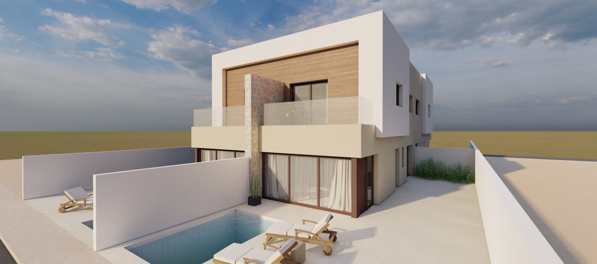 Nueva construcción  - Villa / Semi pareado - San Javier - Santiago De La Ribera