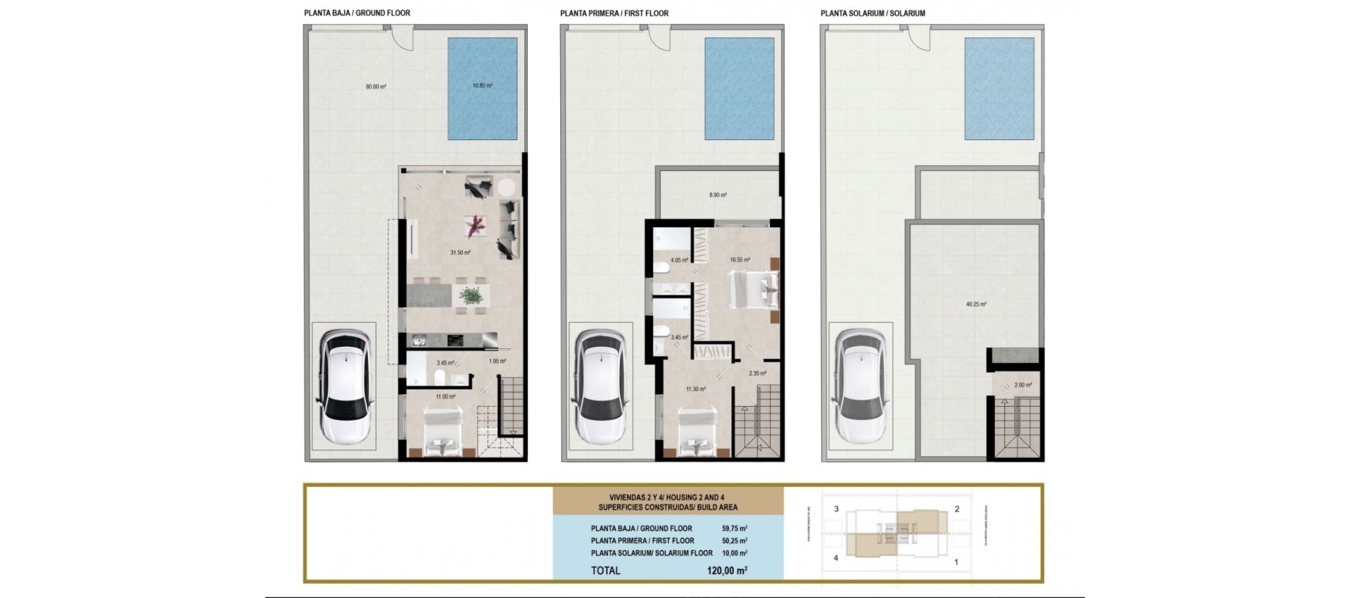 Nueva construcción  - Villa / Semi pareado - San Javier - Santiago De La Ribera