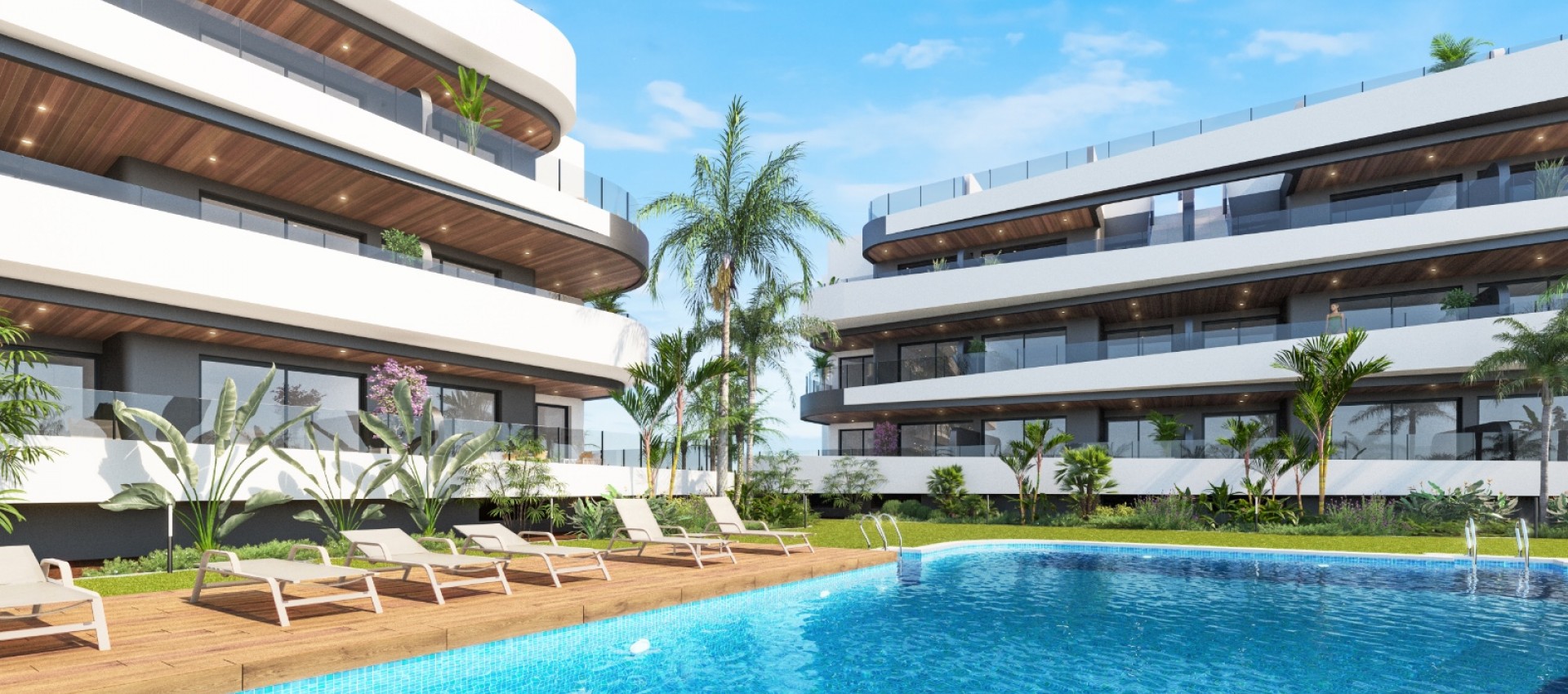 New Build - Apartment / flat - Los Alcazares - Serena Golf