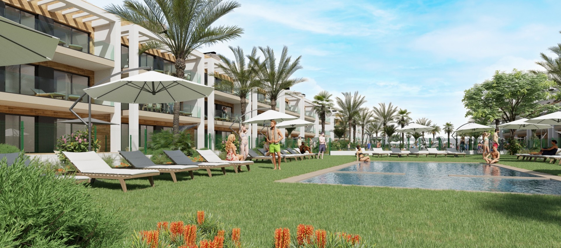 New Build - Apartment / flat - Los Alcazares - La Serena Golf