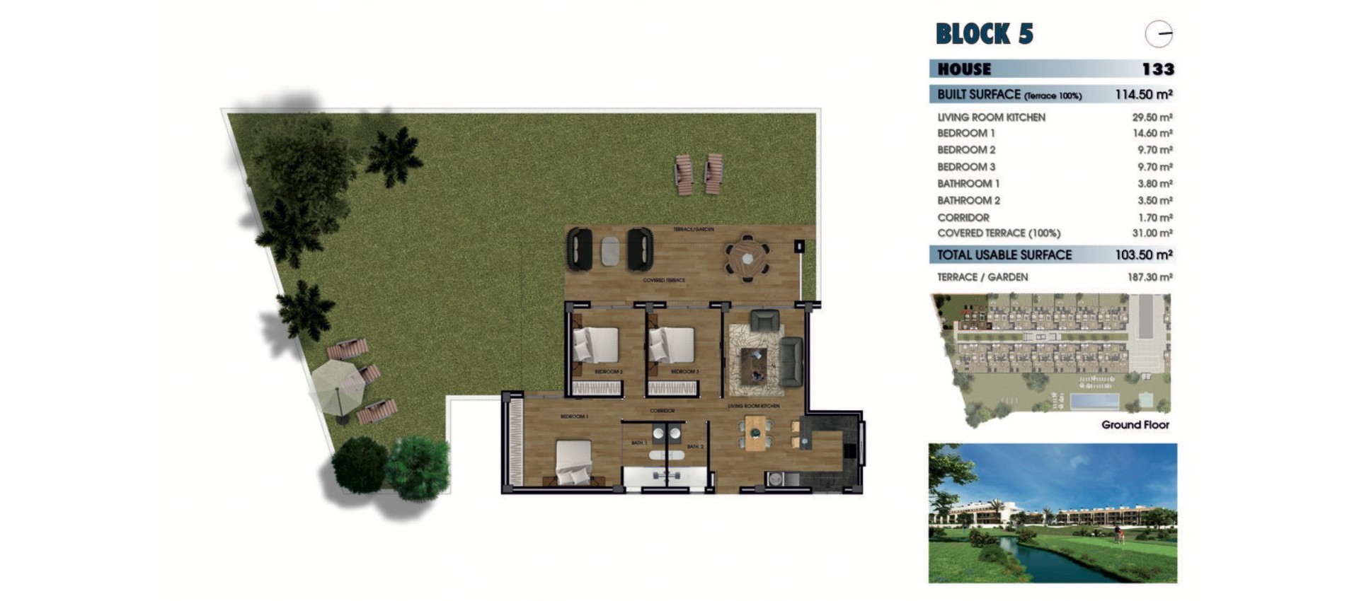 New Build - Apartment / flat - Los Alcazares - La Serena Golf