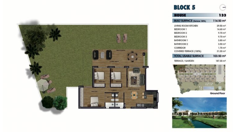 New Build - Apartment / flat - Los Alcazares - La Serena Golf