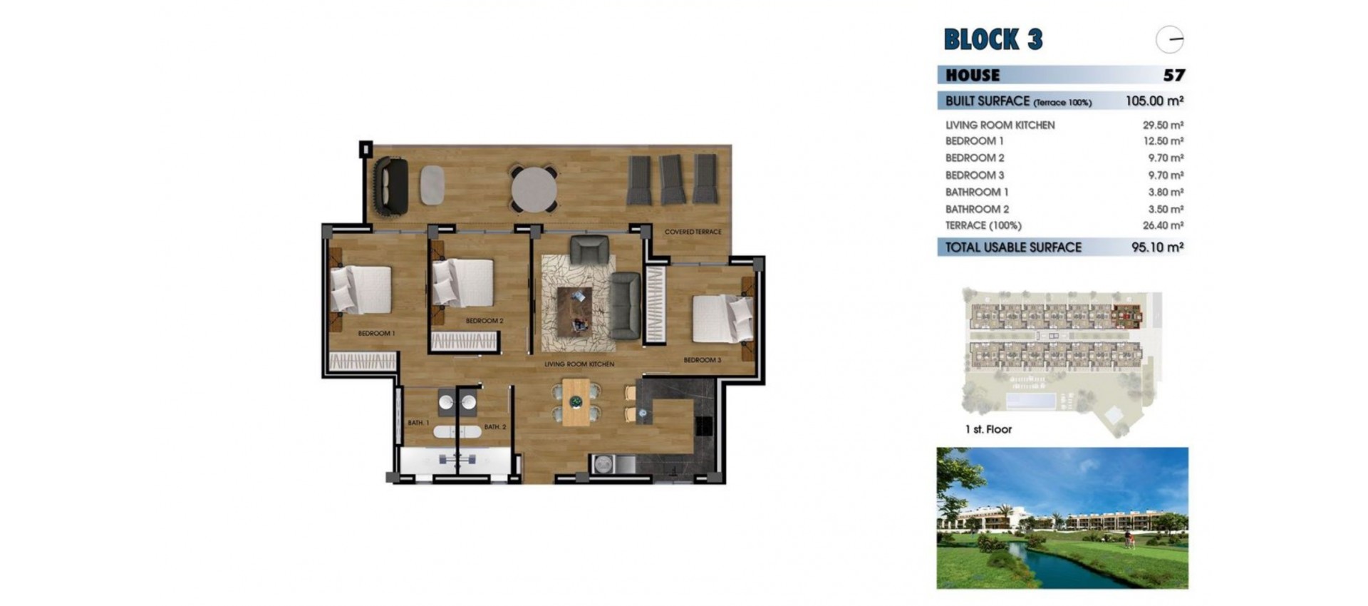 New Build - Apartment / flat - Los Alcazares - La Serena Golf