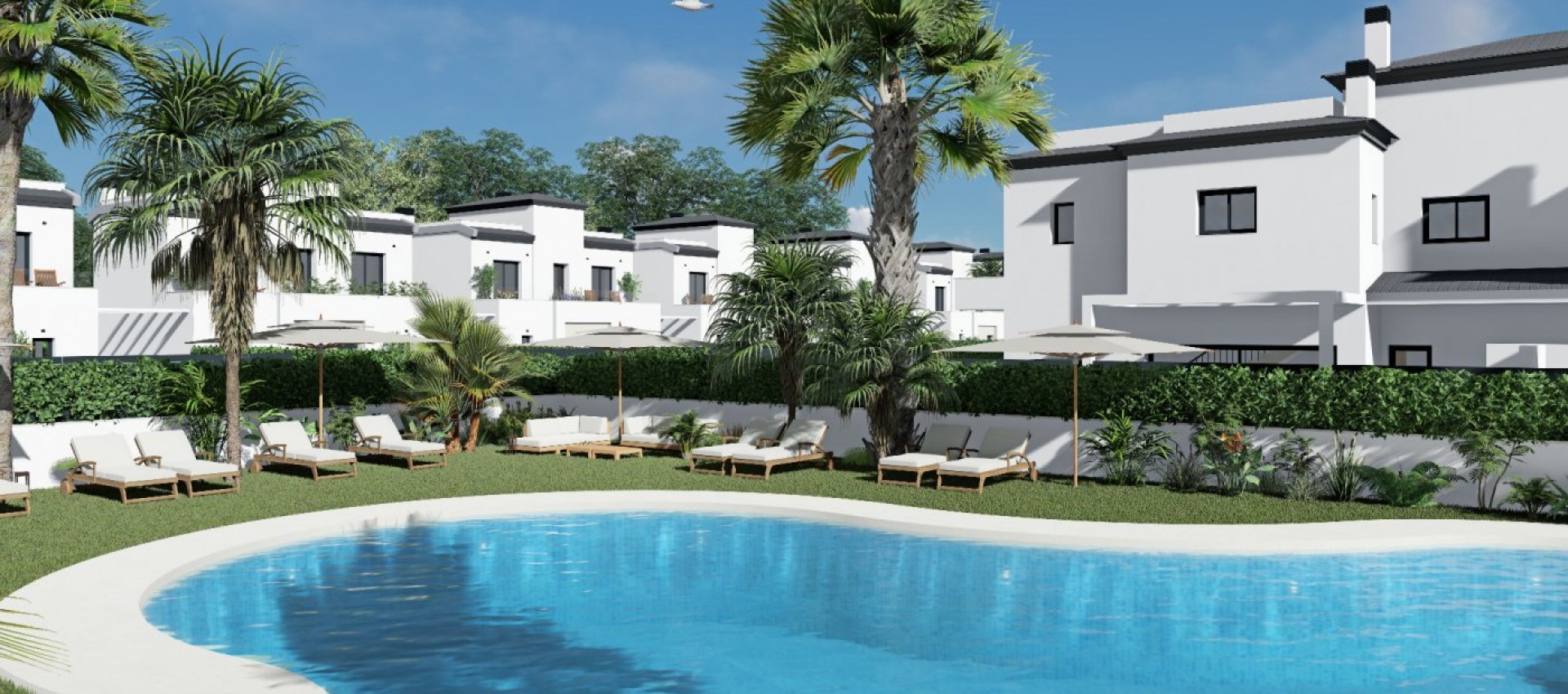 New Build - Quad House - Gran Alacant - Centro Comercial Ga
