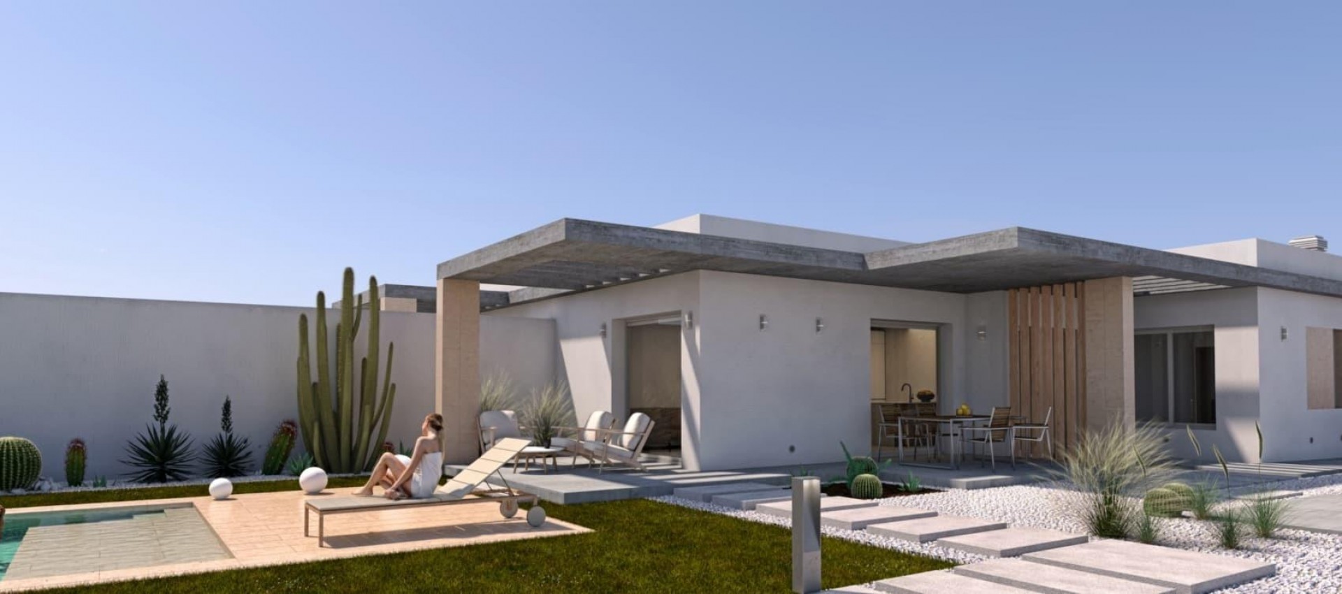 Nueva construcción  - Villa - Santiago de la Ribera - San Blas