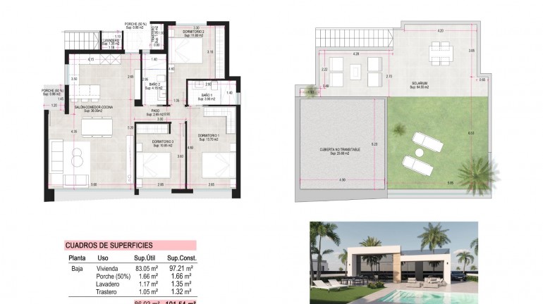 New Build - Villa - Alhama De Murcia - Condado De Alhama