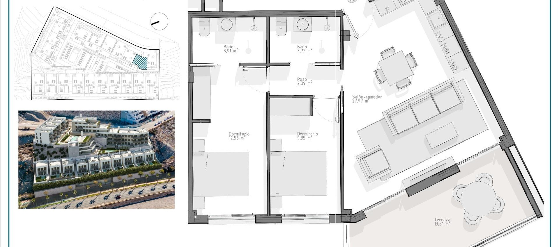 Nueva construcción  - Apartamento / piso - Aguilas - El Hornillo