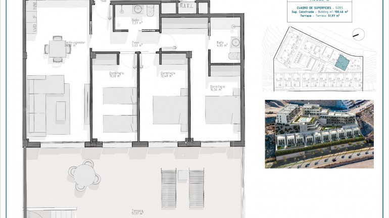 Nueva construcción  - Apartamento / piso - Aguilas - El Hornillo