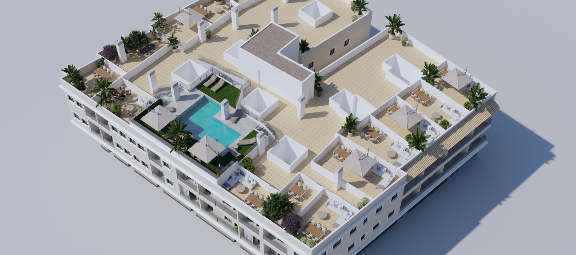 Nouvelle construction - Attique - Algorfa - Pueblo