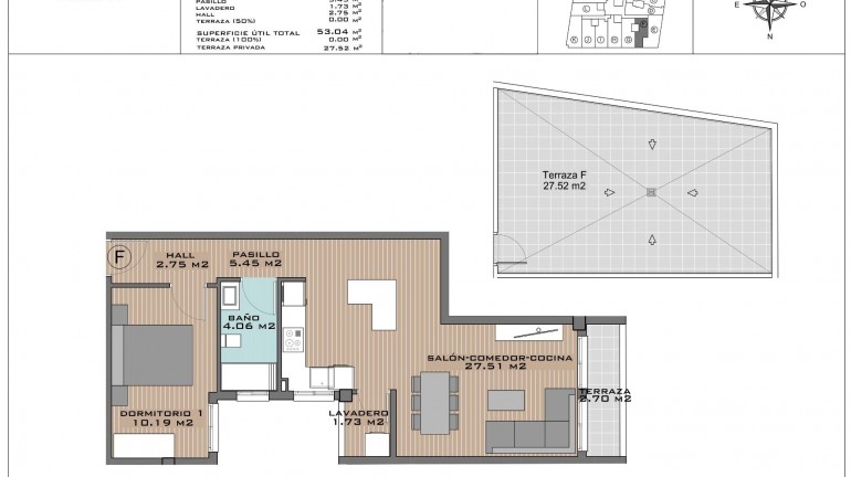 New Build - Penthouse - Algorfa - Pueblo