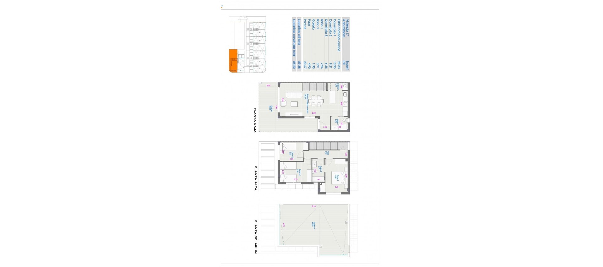 Nueva construcción  - Town House - Orihuela Costa - Pau 26