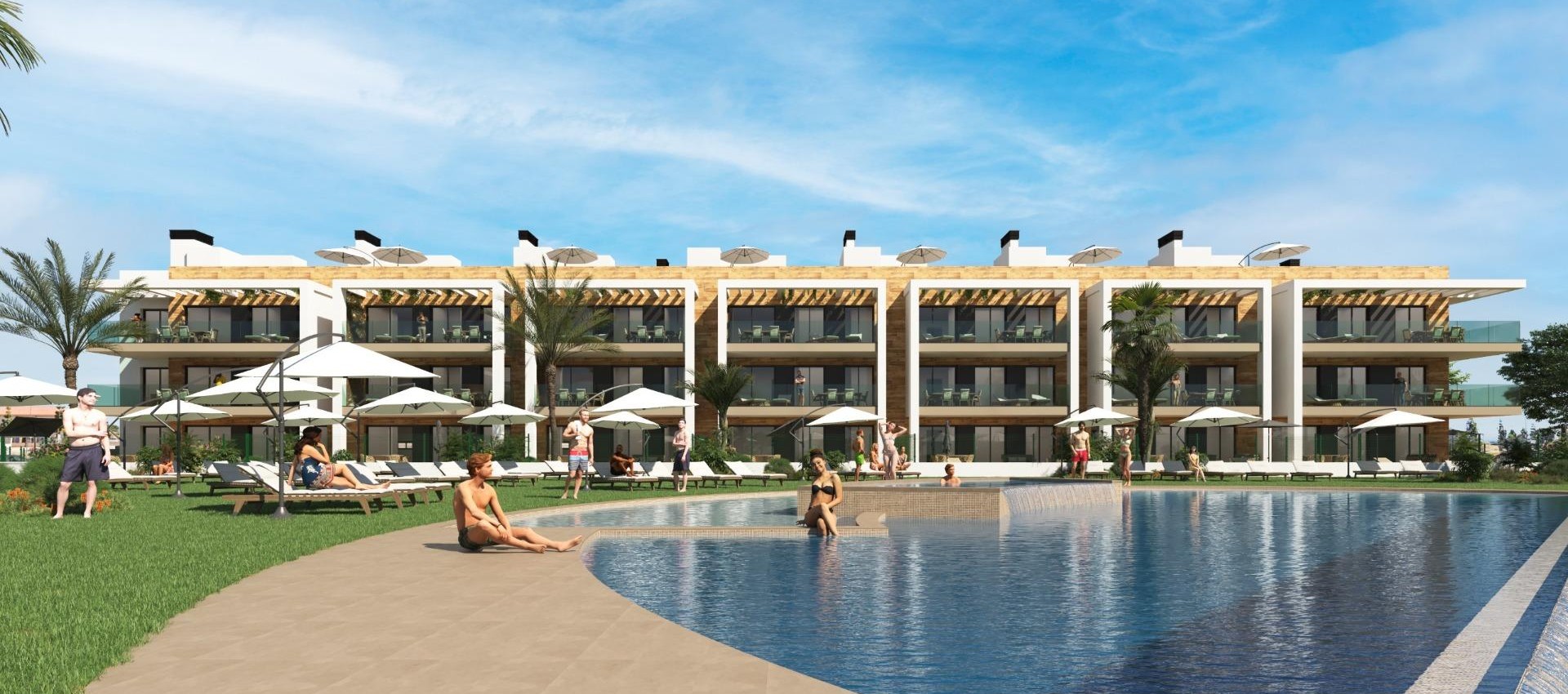 New Build - Apartment / flat - Los Alcazares - Serena Golf