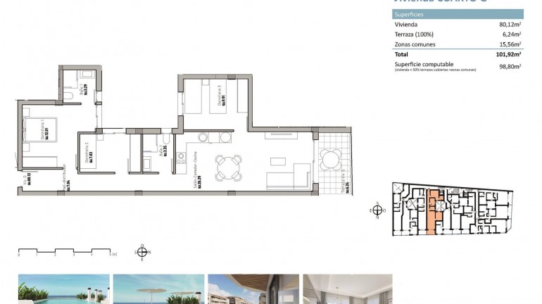 Nouvelle construction - Attique - Guardamar del Segura - Pueblo