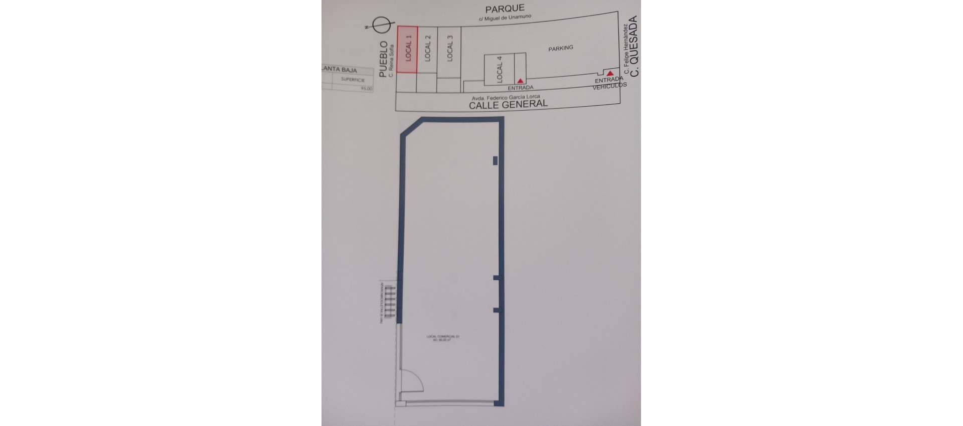Location à long terme - Commercial space - Benijofar