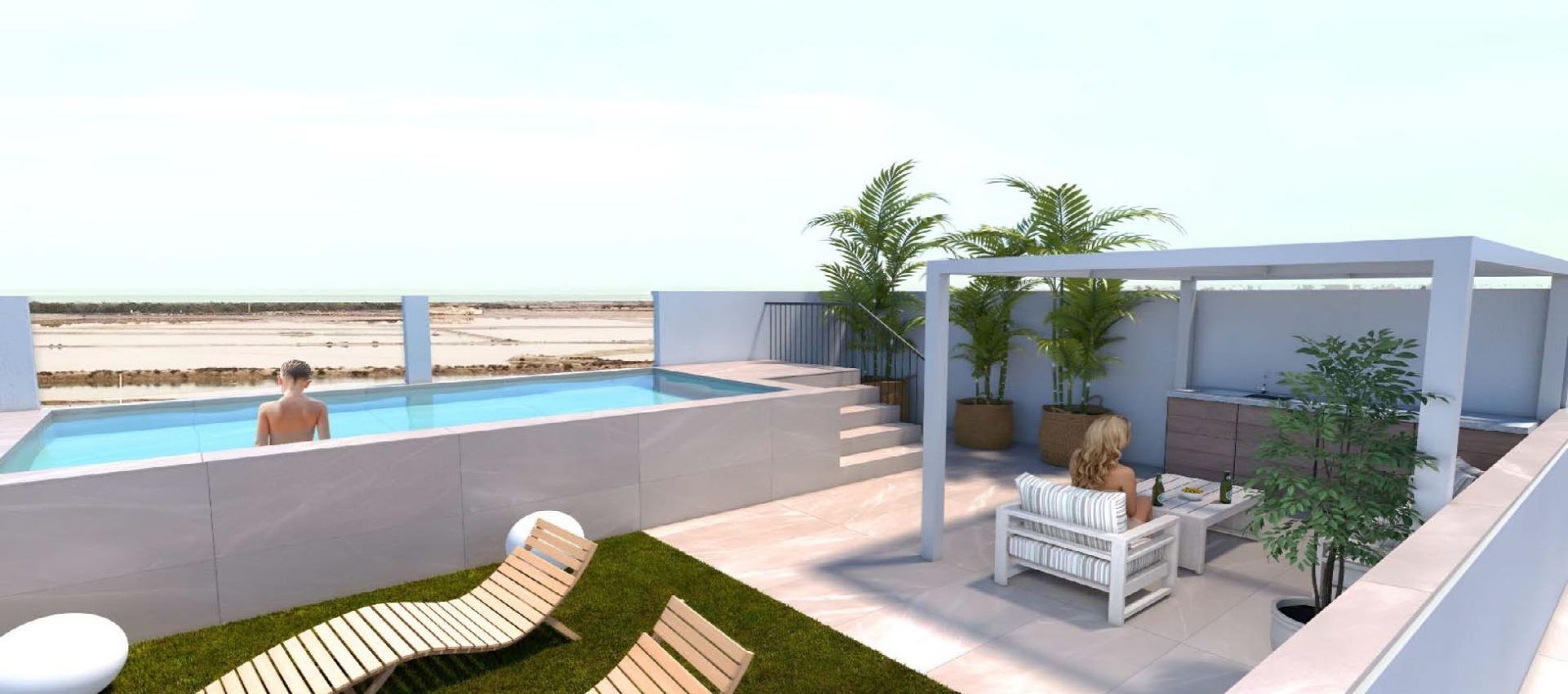 Nouvelle construction - Bungalow - San Pedro del Pinatar - Lo Pagan