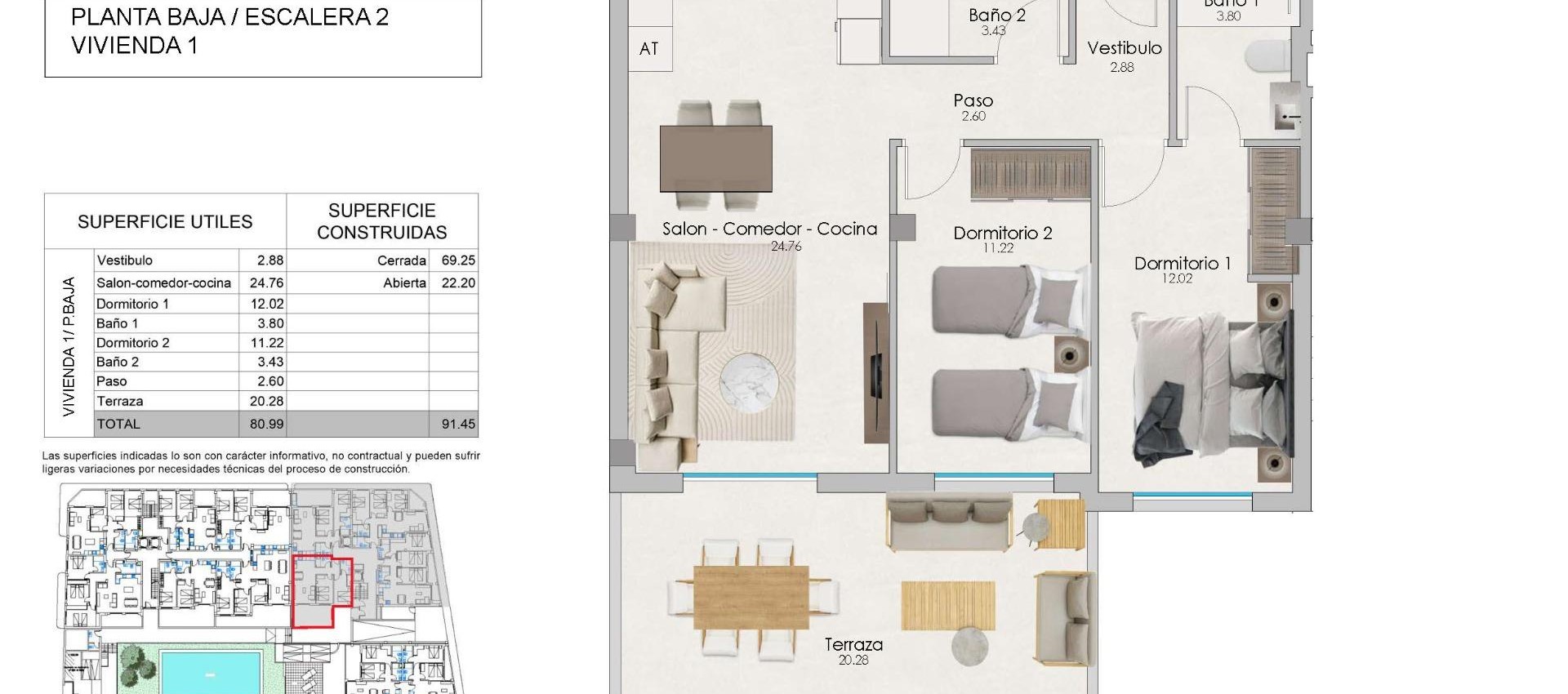 Nouvelle construction - Appartement - Santa Pola - Eroski