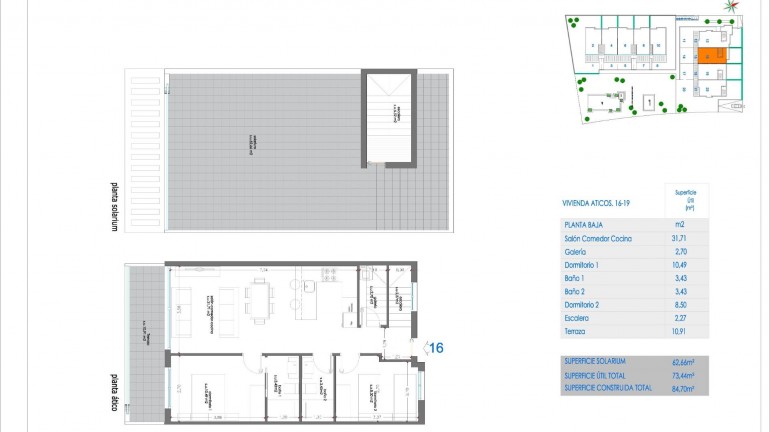 Nouvelle construction - Attique - Torrevieja - Punta Prima