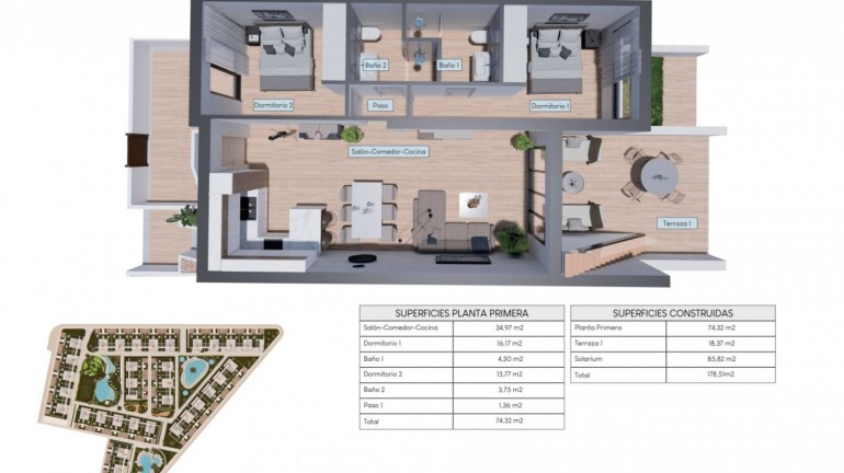 Nueva construcción  - Bungalow - Torrevieja - Los Balcones