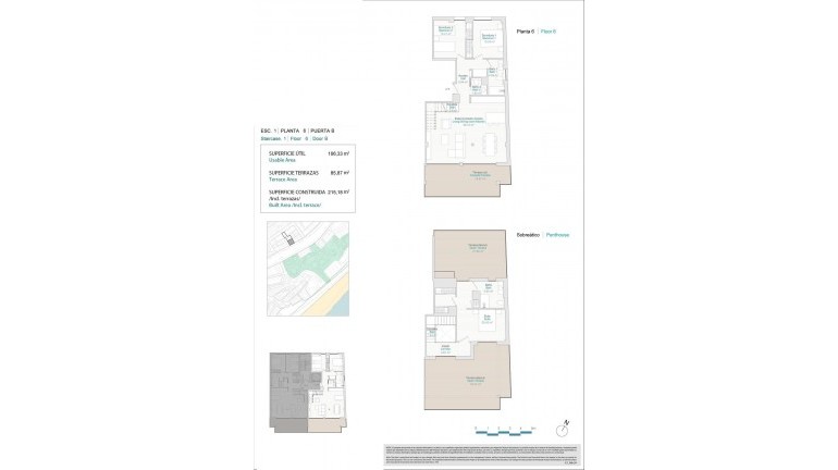 New Build - Penthouse - Villajoyosa - Pueblo