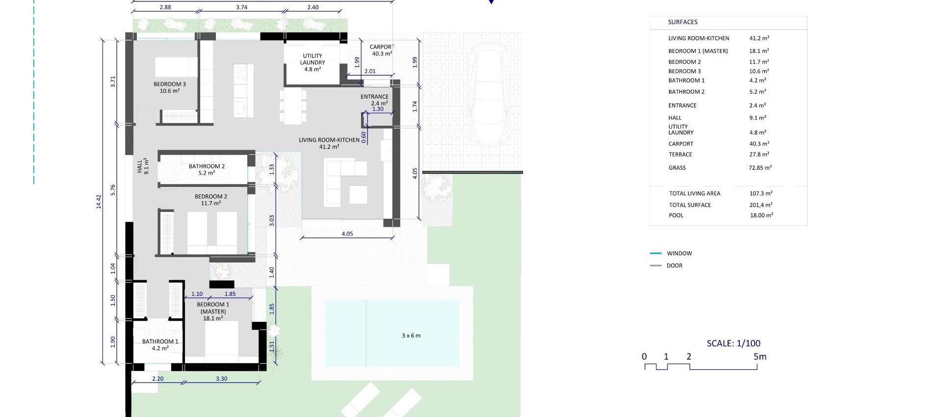 Nouvelle construction - Villa - BAOS Y MENDIGO - Altaona Golf And Country Village