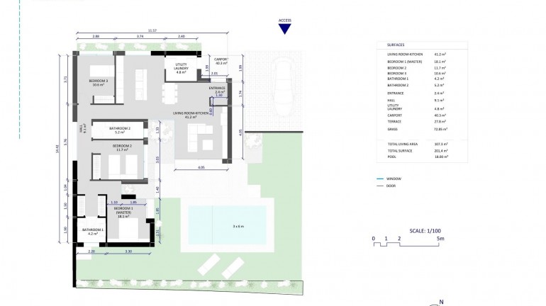 Nueva construcción  - Villa - BAOS Y MENDIGO - Altaona Golf And Country Village