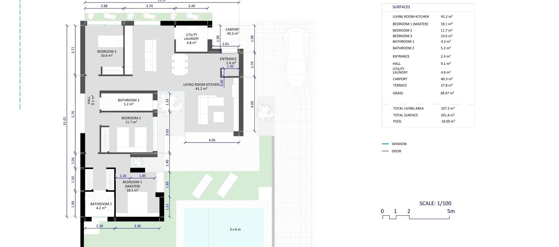 Nouvelle construction - Villa - BAOS Y MENDIGO - Altaona Golf And Country Village