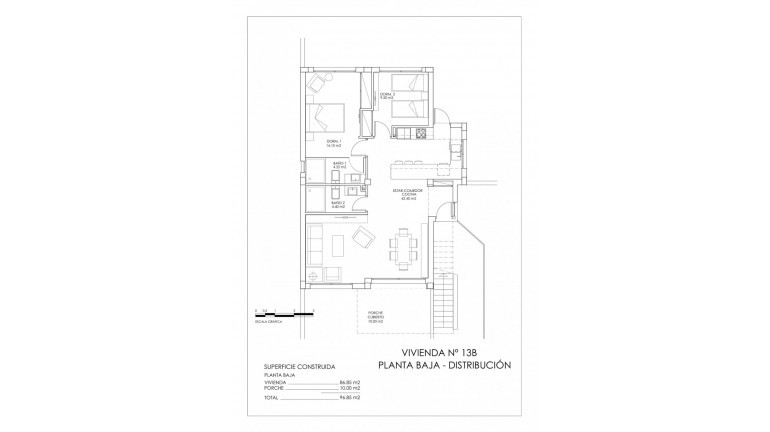 New Build - Bungalow - San Miguel de Salinas - Urbanizaciones