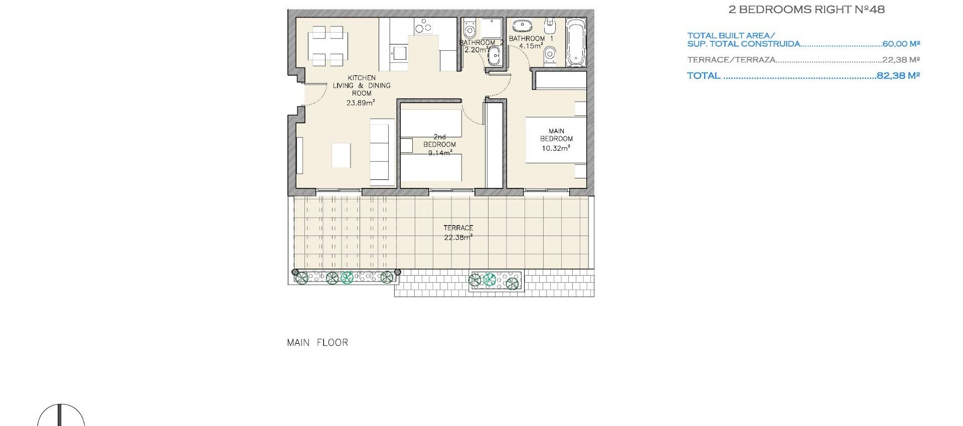 Nueva construcción  - Apartamento / piso - Aguilas - Collados