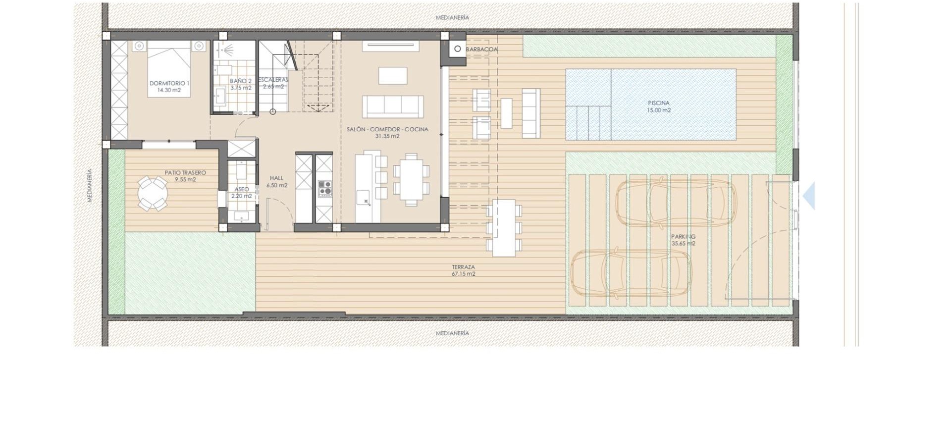 New Build - Villa - San Juan de los Terreros - Las Mimosas